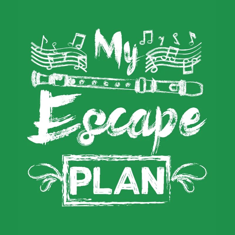 My escape plan playing recorder