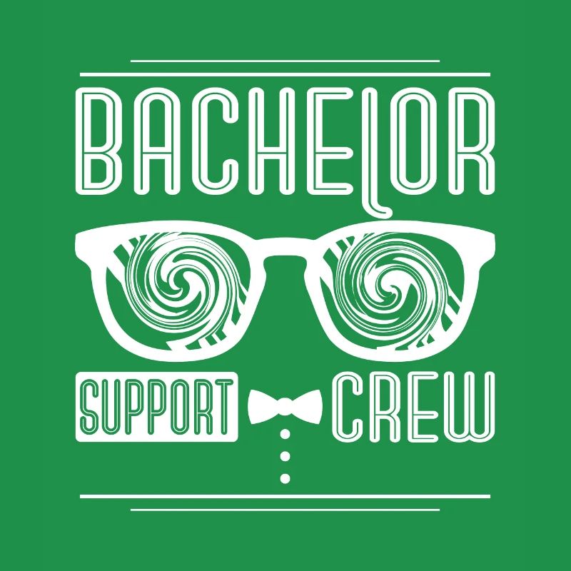 Marié Wedding Squad Party Bachelor Support Crew