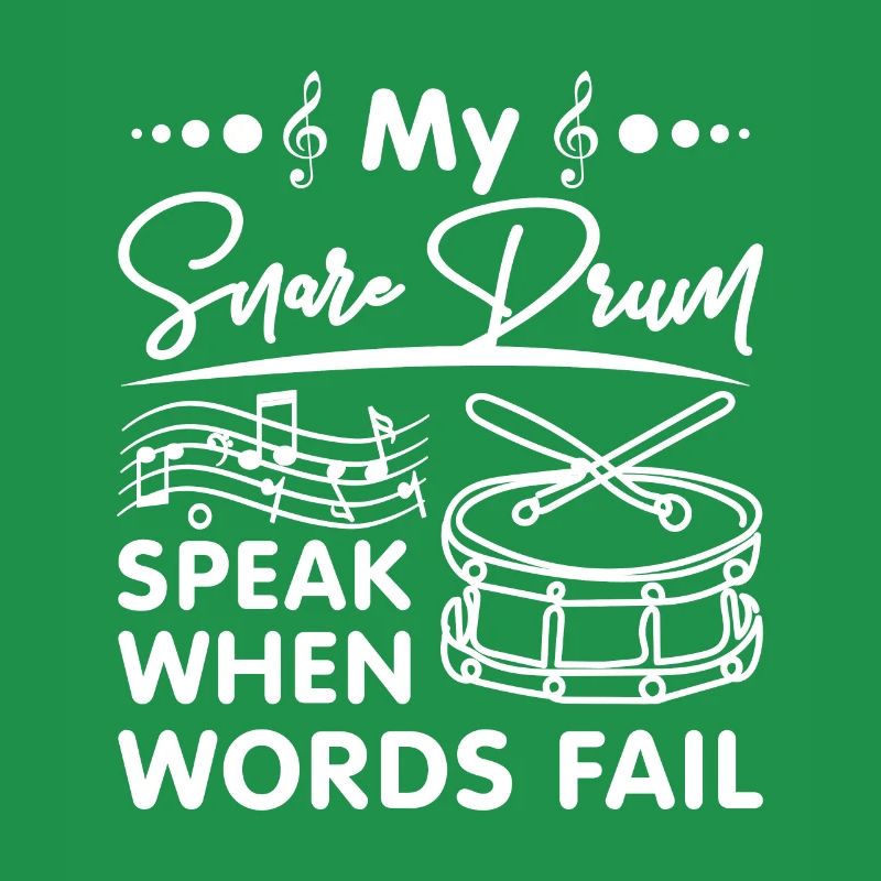 My snare drum speak when words fail