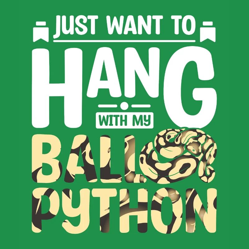 Je veux juste passer du temps avec mon python royal