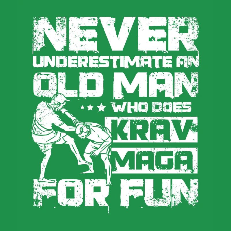 Never underestimate an old man who does krav maga