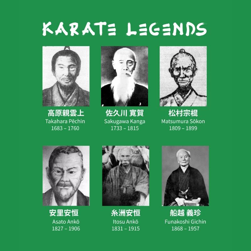 Karate legends origin