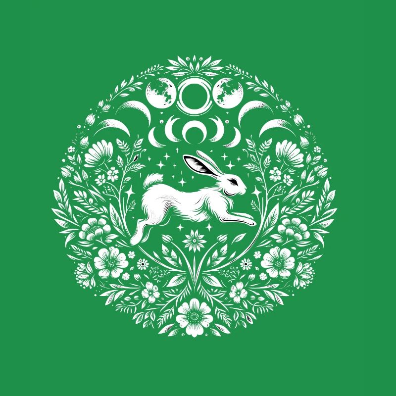 Easter Ostara Eostre Pagan Spring Hare