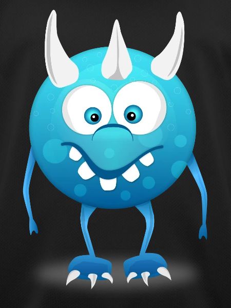 Monster blue