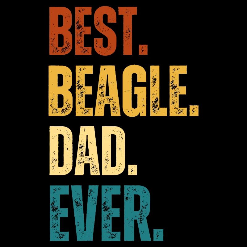 Bester Beagle Papa Vatertag Geschenk Hunde Beagle