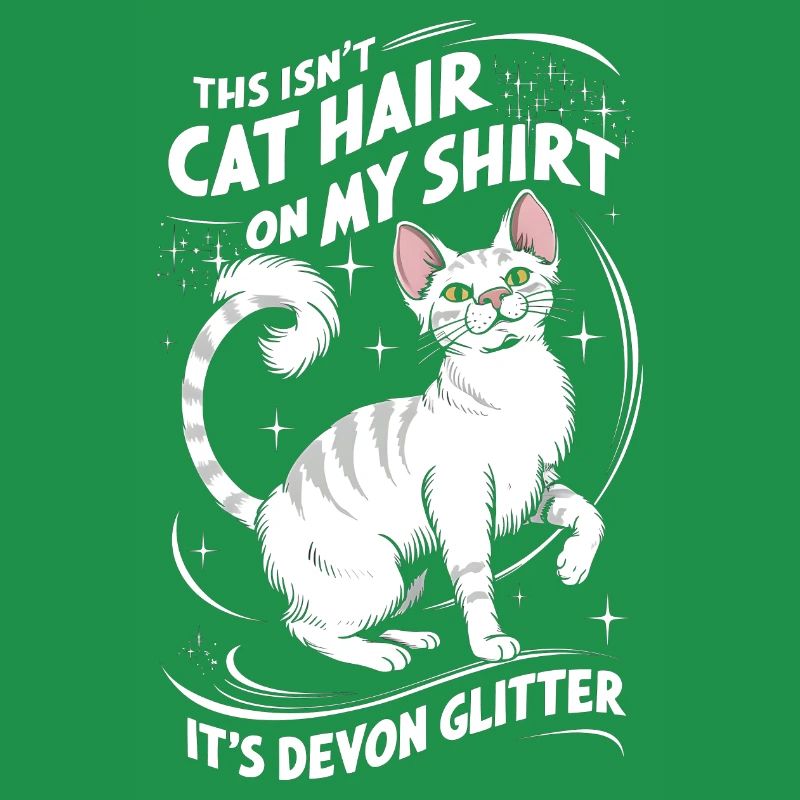 Katze Devon Rex Geschenk