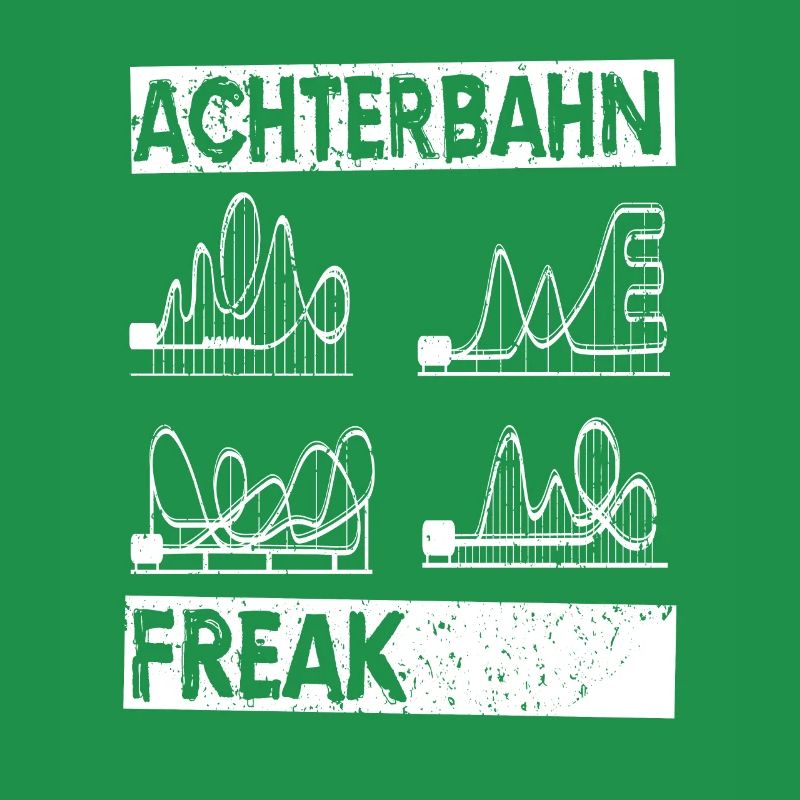 Achterbahn Rollercoaster Freizeitpark Geschenkidee