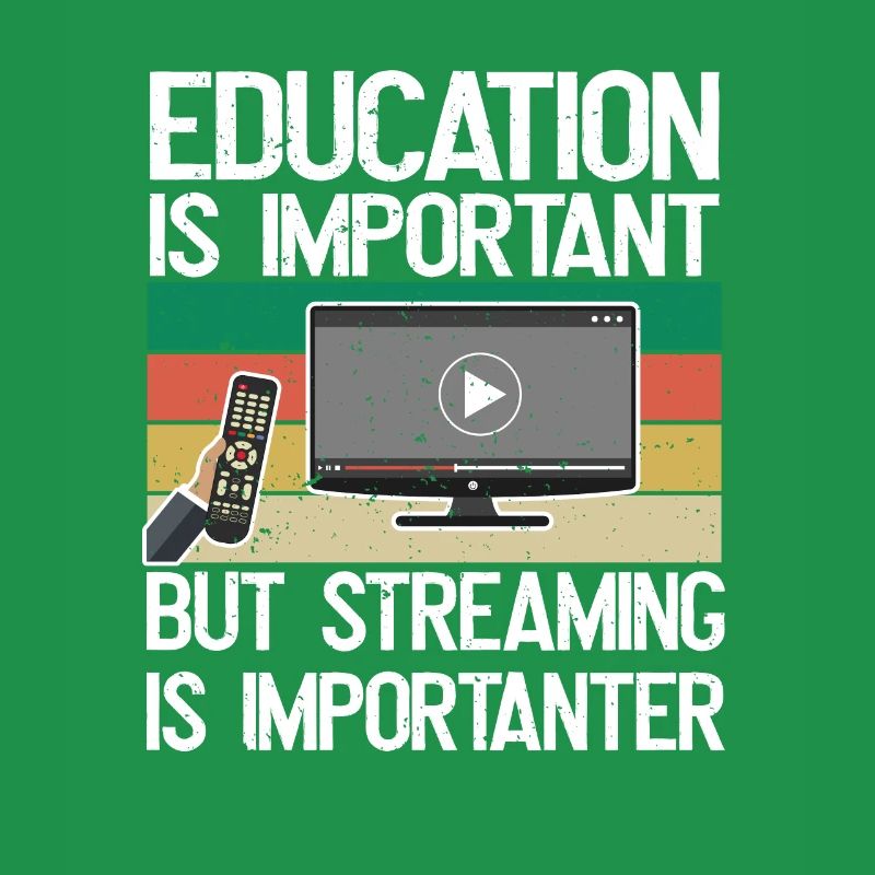 L’éducation est importante, mais le streaming est plus important