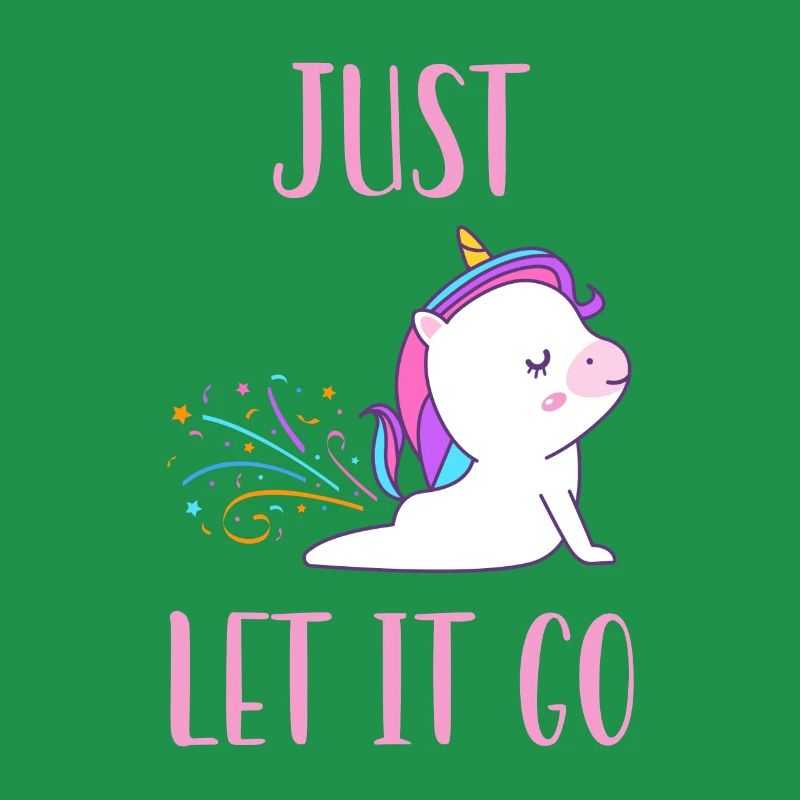 Yoga Einhorn just let it go