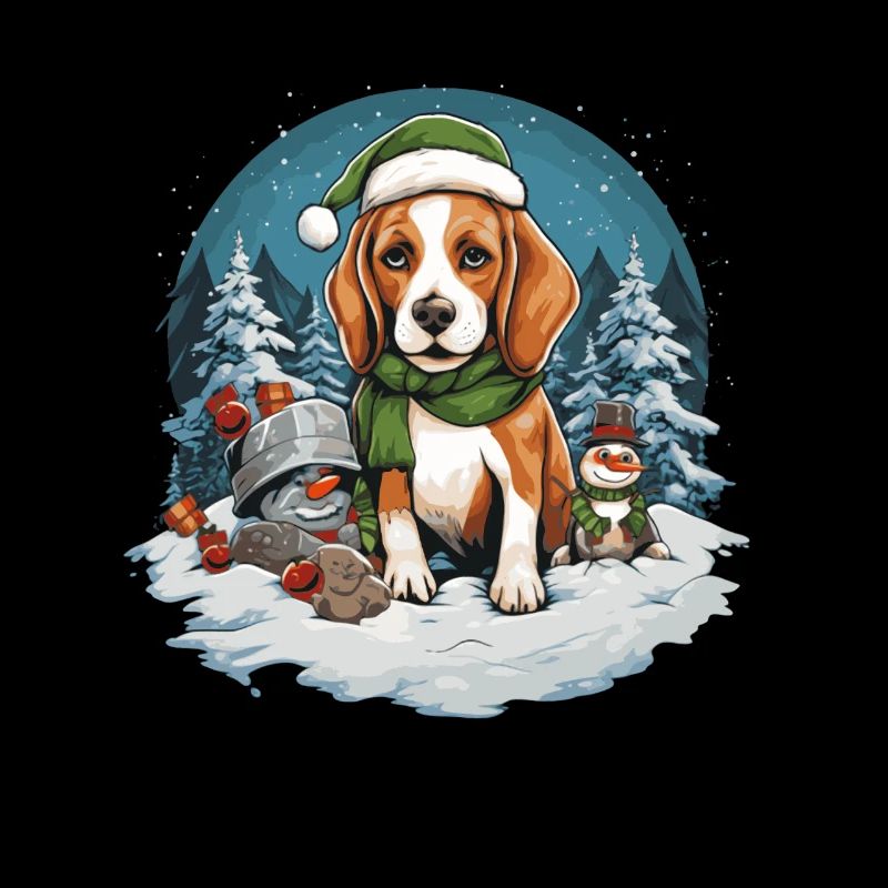 Merry Christmas Beagle