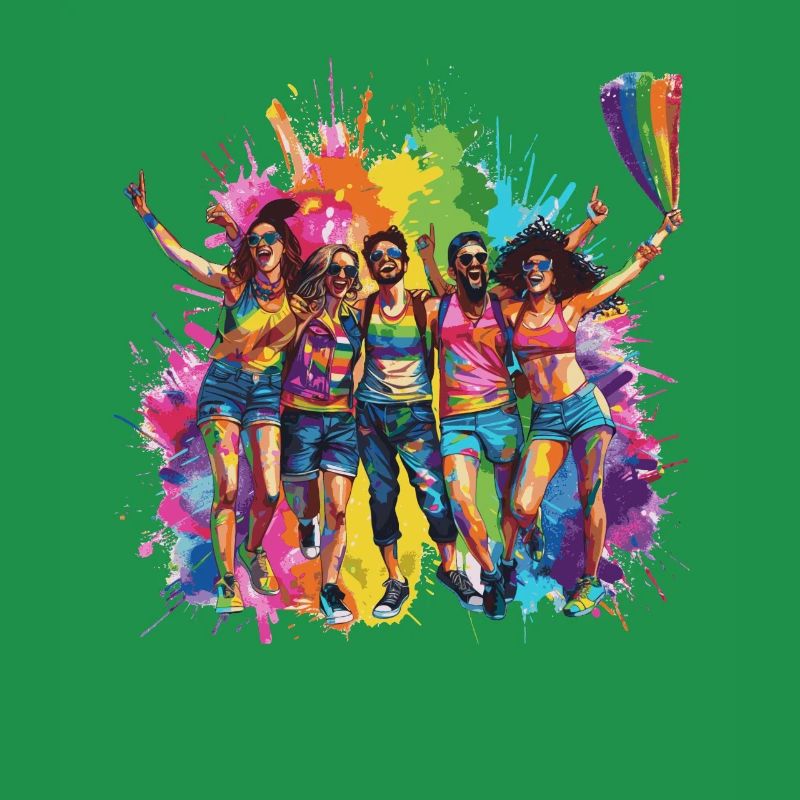 Rainbow Connection Embrace, Happy Pride