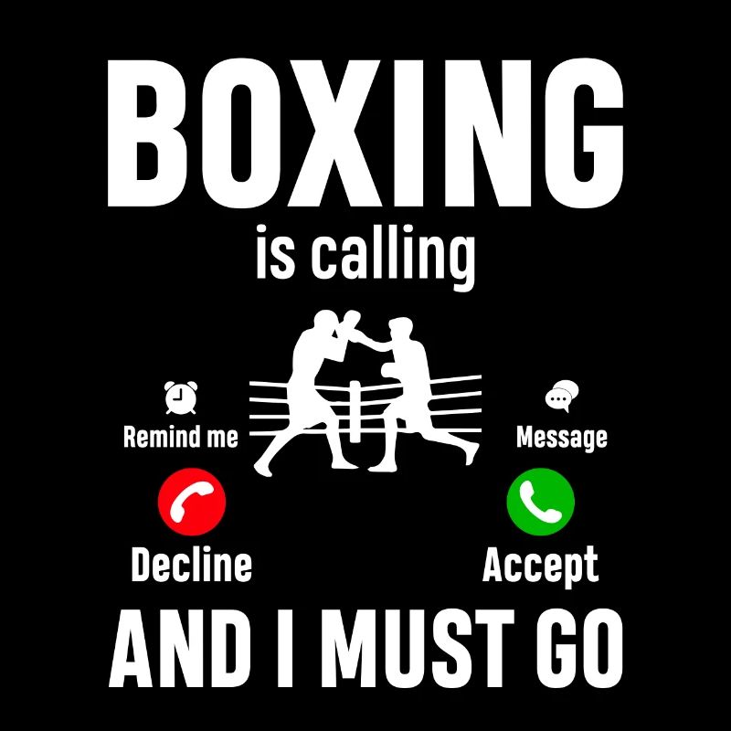 Boxen ruft und ich muss gehen