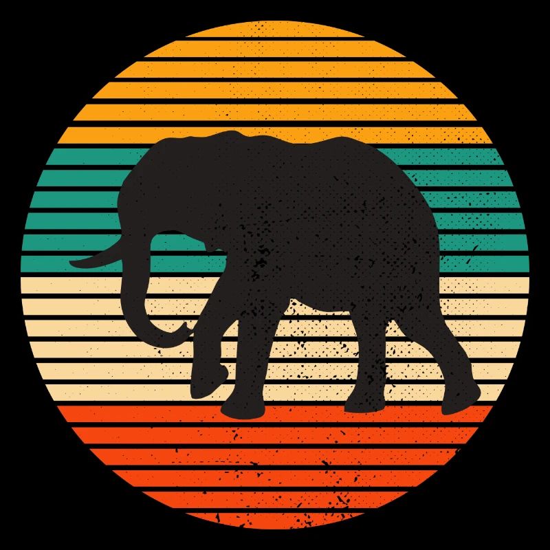 Elefant Elephant Tier Safari Wildnis Zoo Geschenk