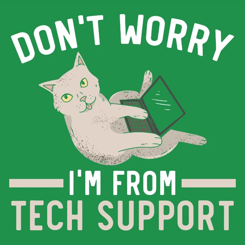 Don't worry, I'm from technical support