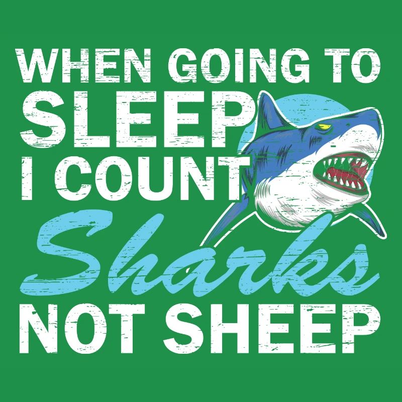 Quand je m’endors, je compte les requins, pas Sha