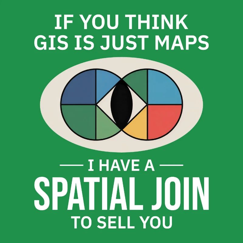 GIS Spatial Join Map Data Analysis
