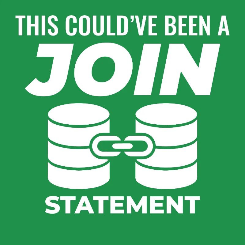 SQL Join Database, instruction de programmation des données