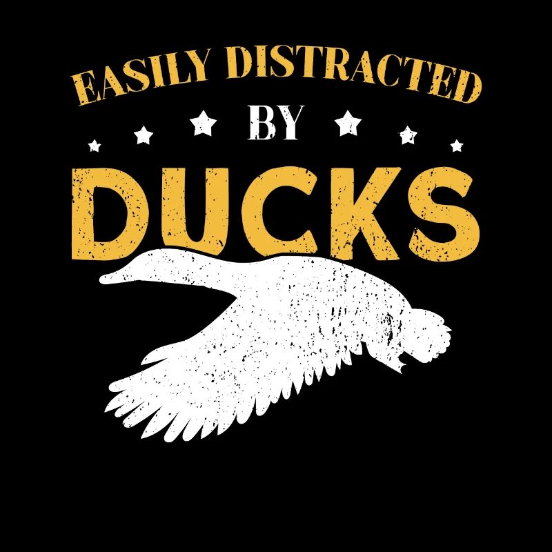 Facilement distrait par les canards