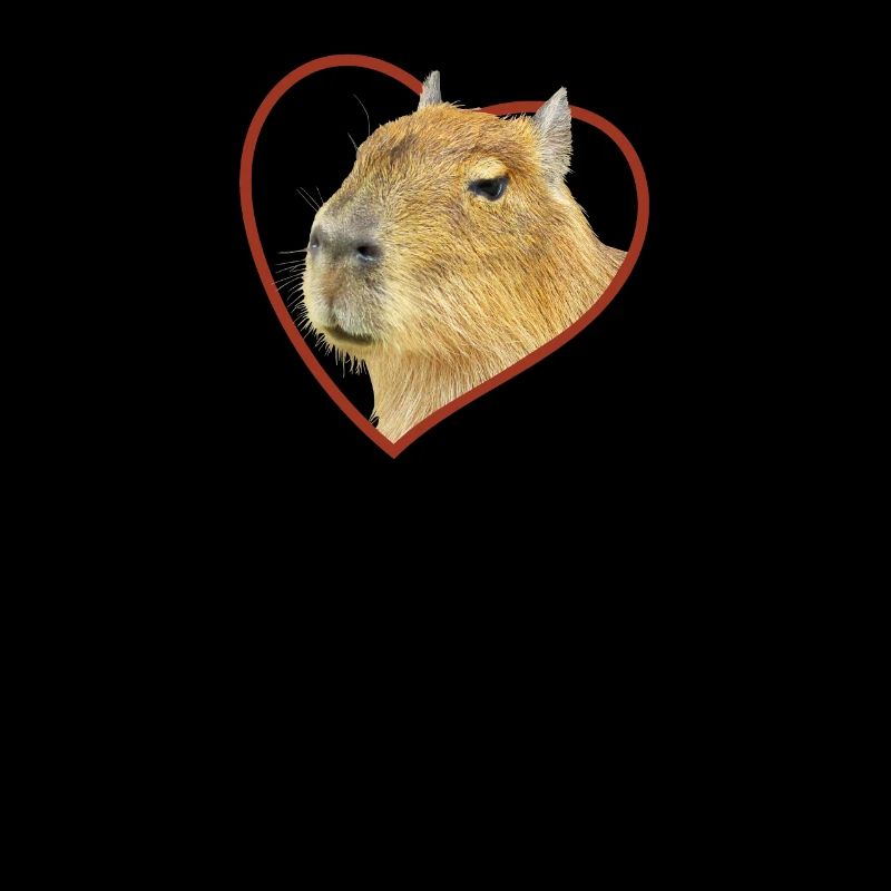 Capybara Coeur Capybara