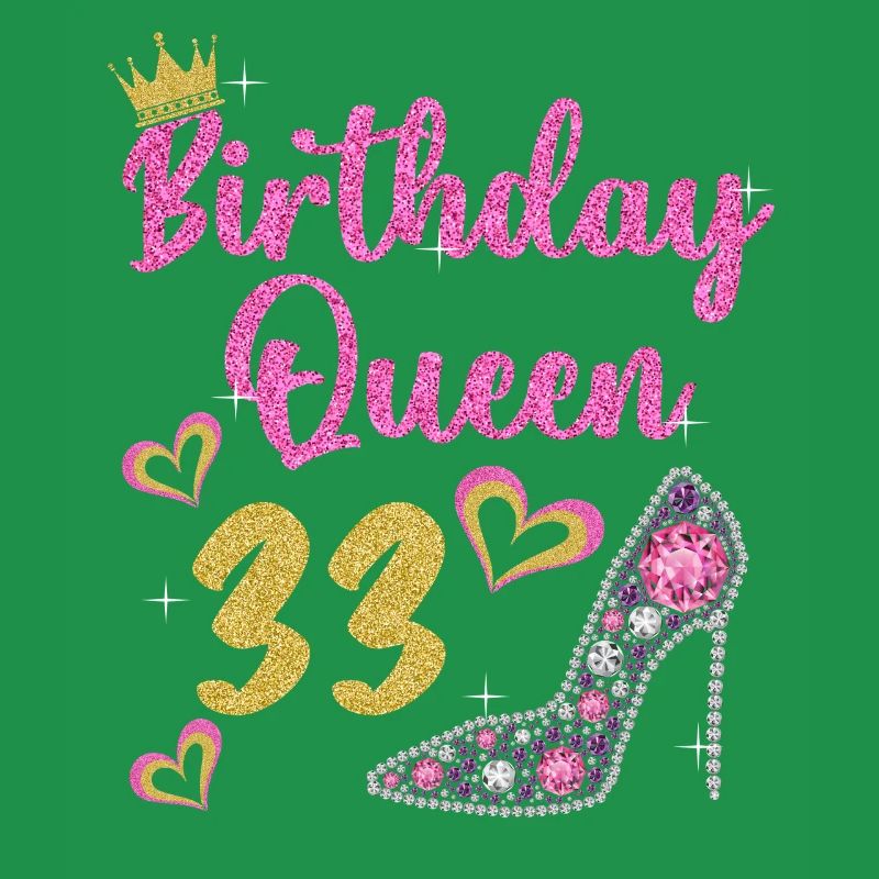 33rd birthday Queen 33 years Thirty-three