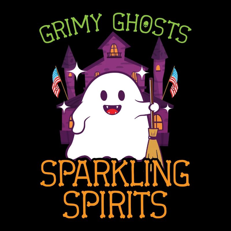 Grim ghosts, sparkling ghosts, janitors