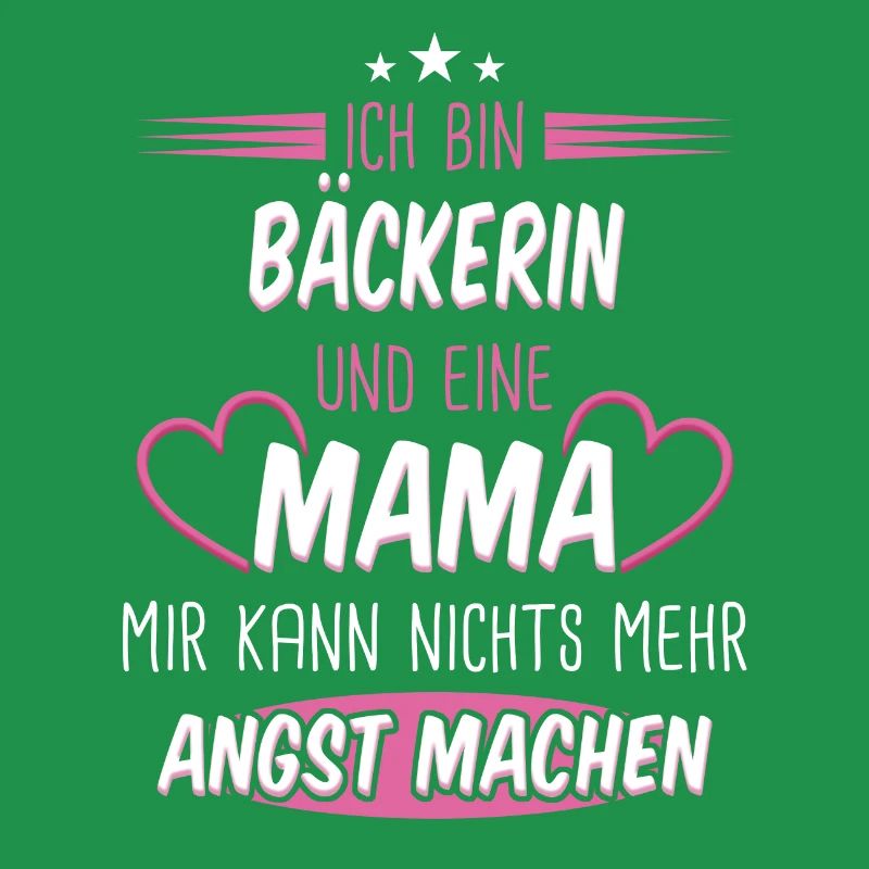 Bäcker Bäckerin Bäckerei Beruf Spruch