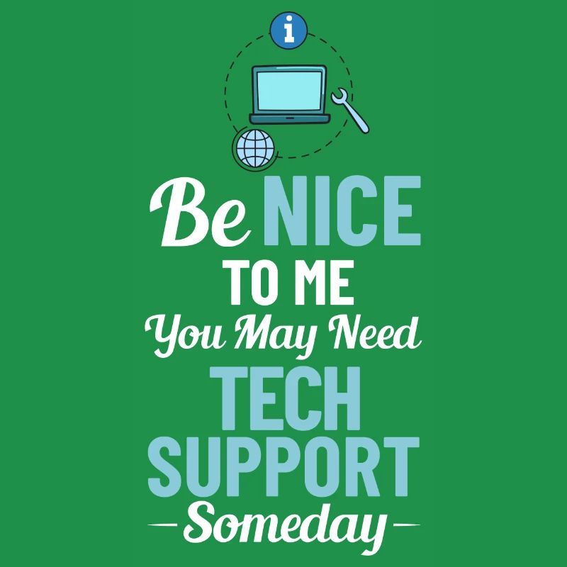 Tech Support IT Technischer Hilfe Helpdesk