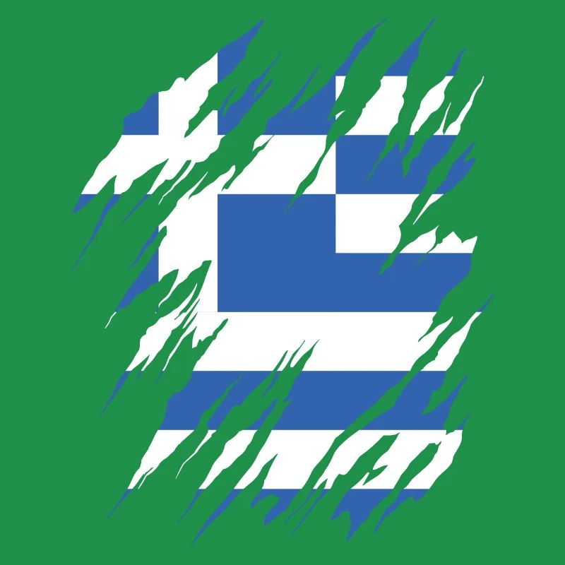 Drapeau de la Grèce Hellas Athènes Drapeau grec