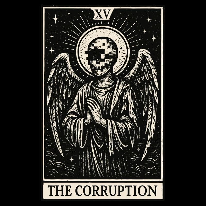 Tarot Datahoarding : L’Ange de la Corruption