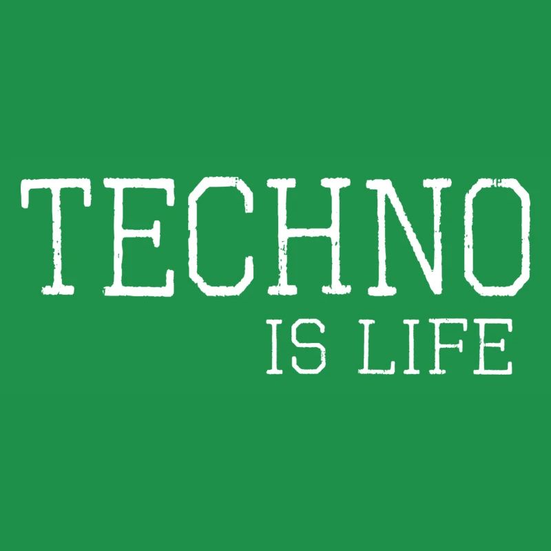 Techno ist Leben