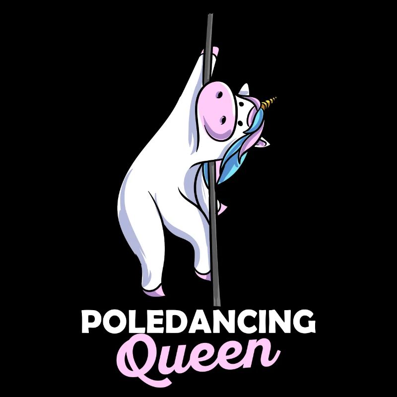 Poledance Einhorn Pole Tänzerin Stangentanz