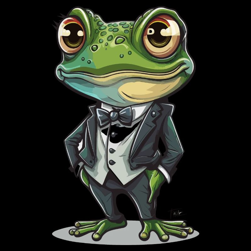 Tuxedo Frog