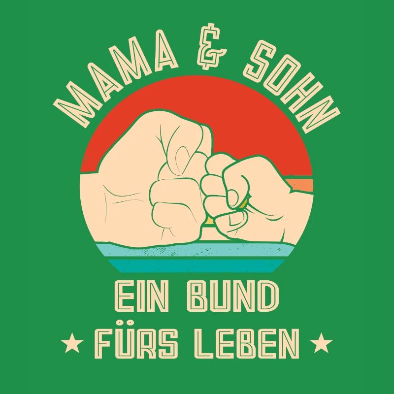 Mama Mutter Sohn Geschenk