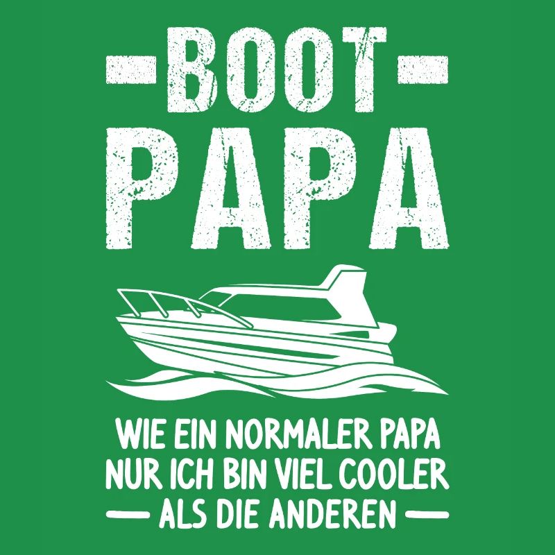 Boot Papa Motorboot Geschenk