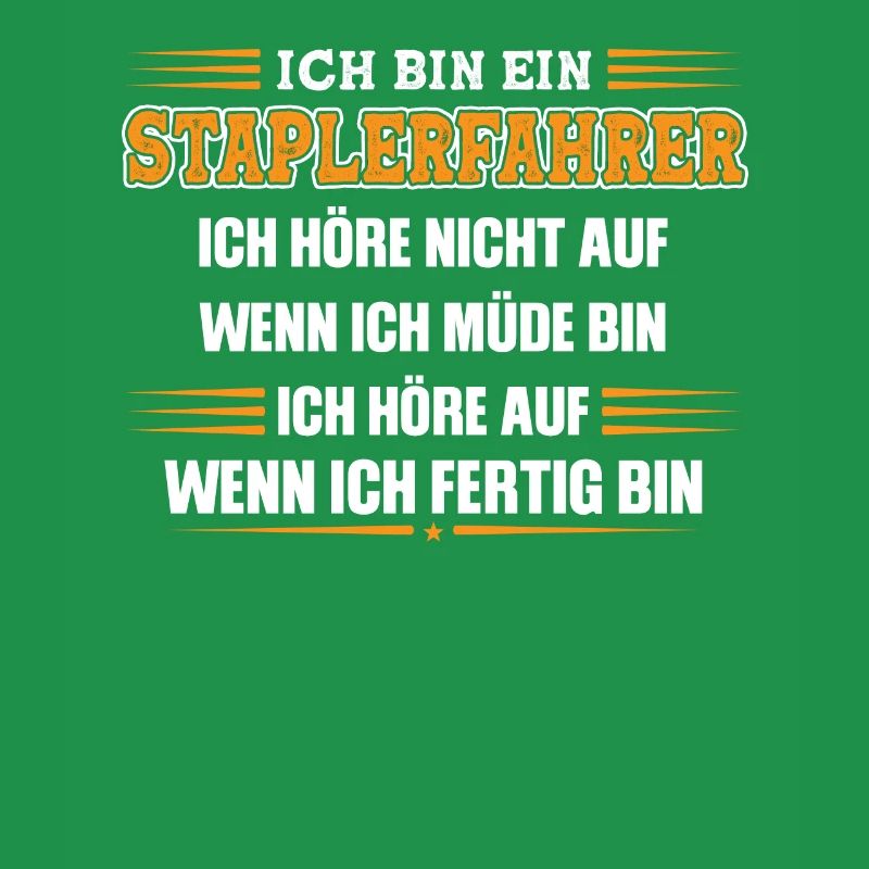 Staplerfahrer Job Gabelstapler Geschenk
