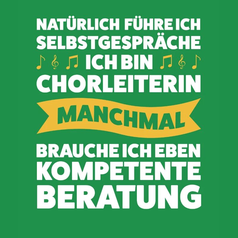 Chorleiterin Beruf Chorleitung Geschenk