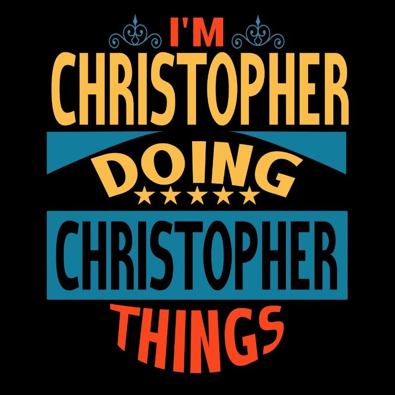 Vorname Christopher Name Christopher Geschenk