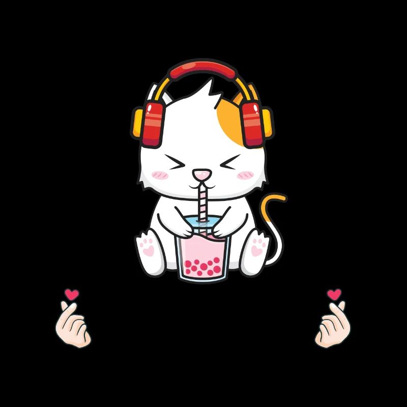 Blase Tee kpop Blase Tee Katze Katze Lover Geschen