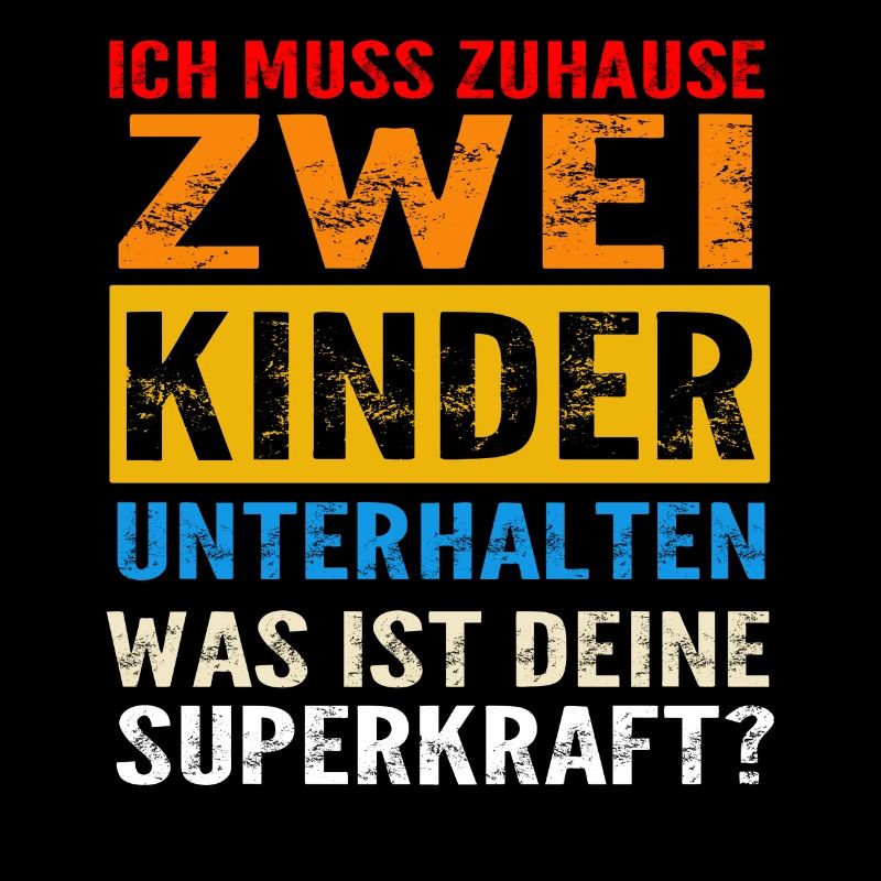 Papa 2 Kinder Zwei Kinder Geschenk