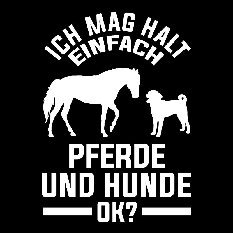 Pferd Hund Hunde Geschenk