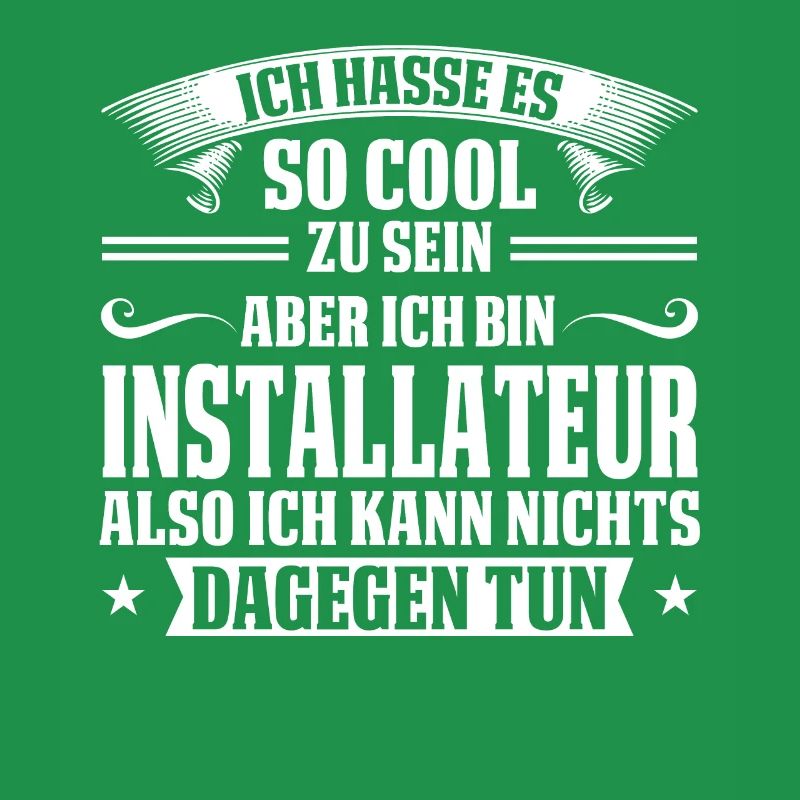 Installateur Beruf Installateure Geschenk