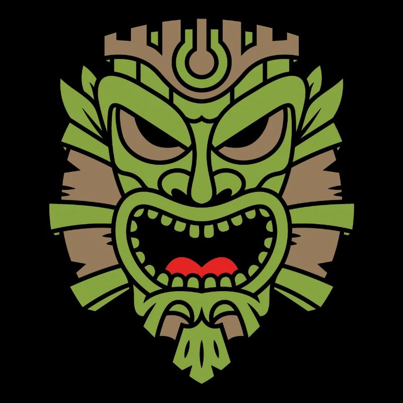 Mystical Mysterious Aztec Mask