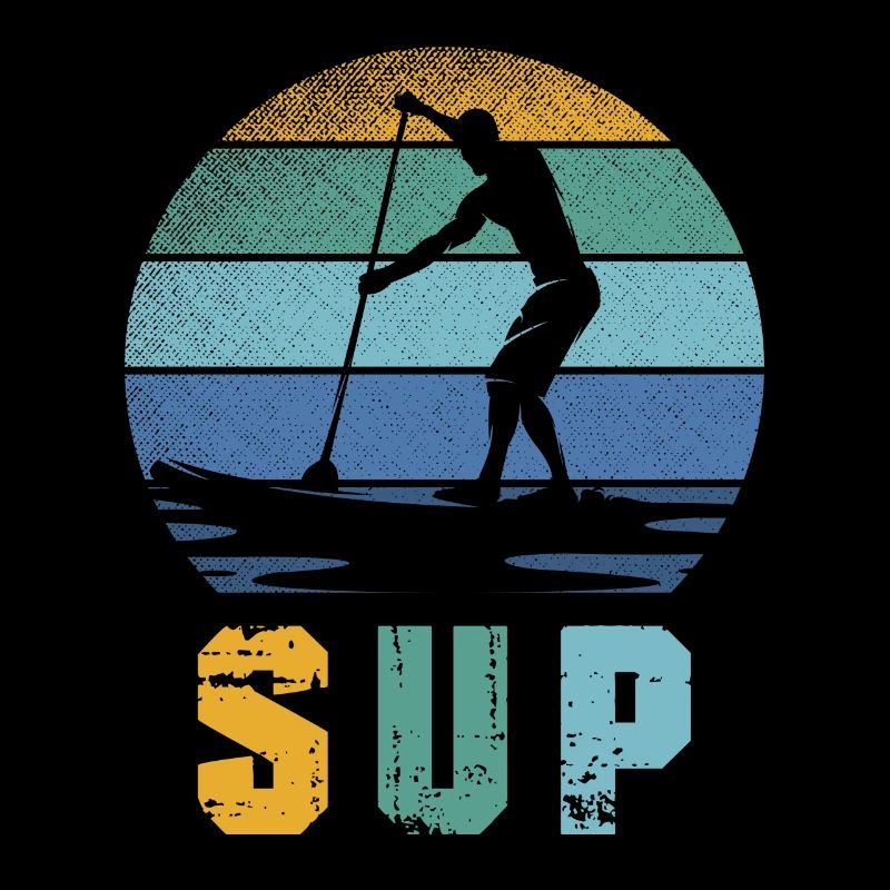 Retro Paddeln SUP Stand Paddle Board