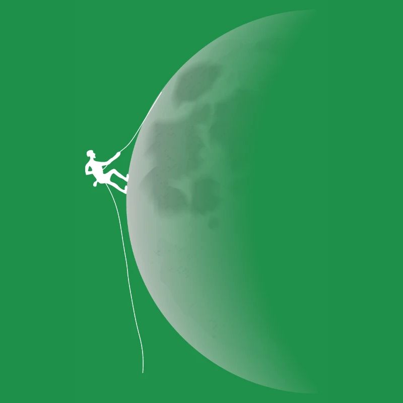 Climbing the moon