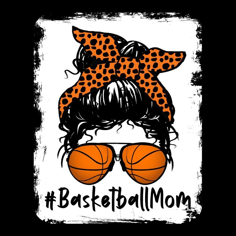 Basketball Mom - Messy Bun