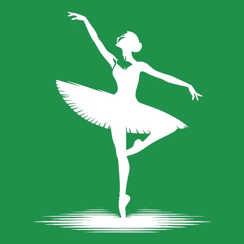 Équilibre parfait du ballet dans le mouvement de danse