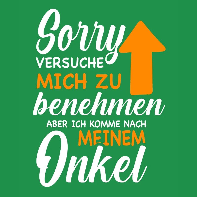 Ich versuche mich zu benehmen Onkel Geburtstag Fun