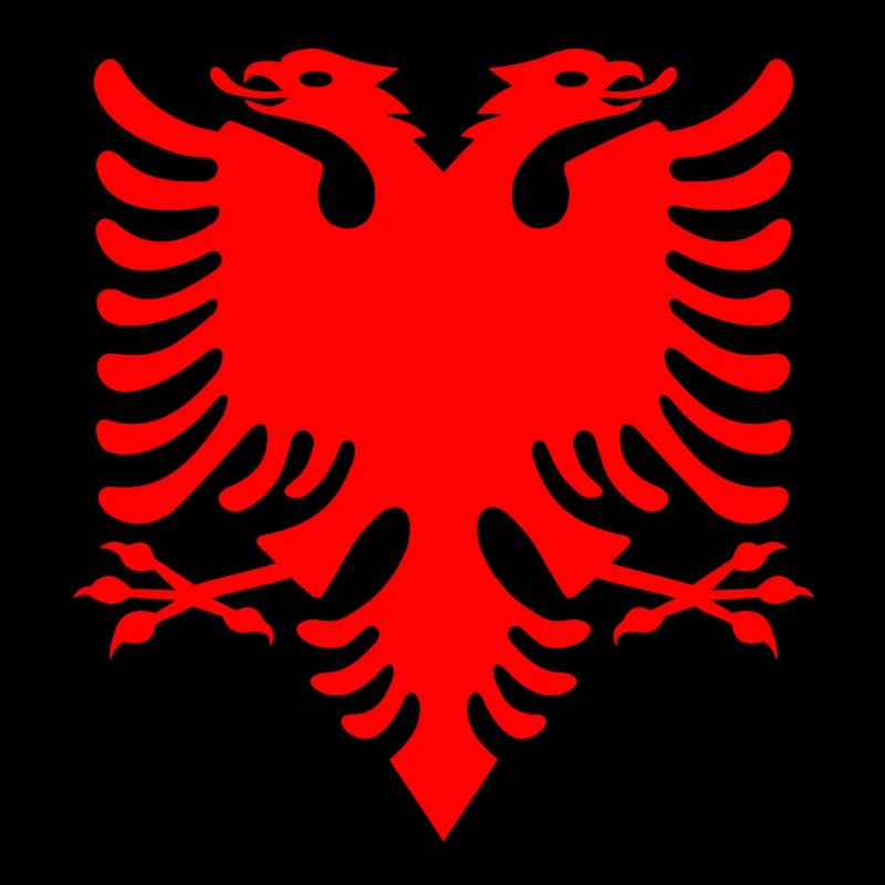 red double-headed eagle Albanian Double Eagle