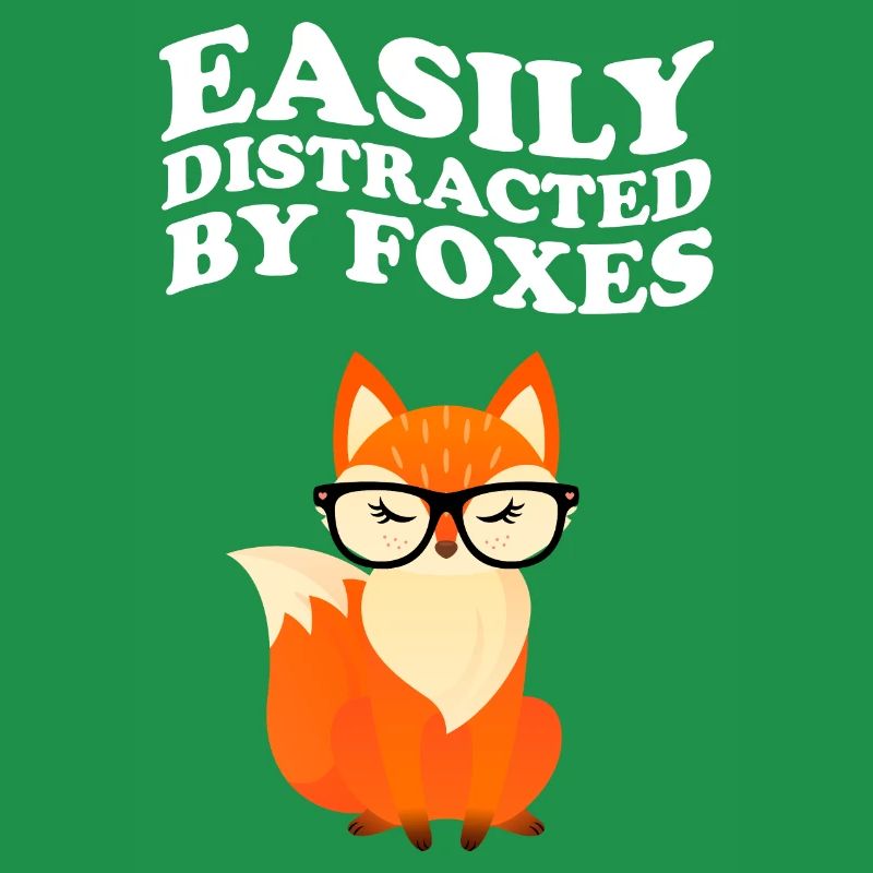 Easily Distracted By Foxes Fox