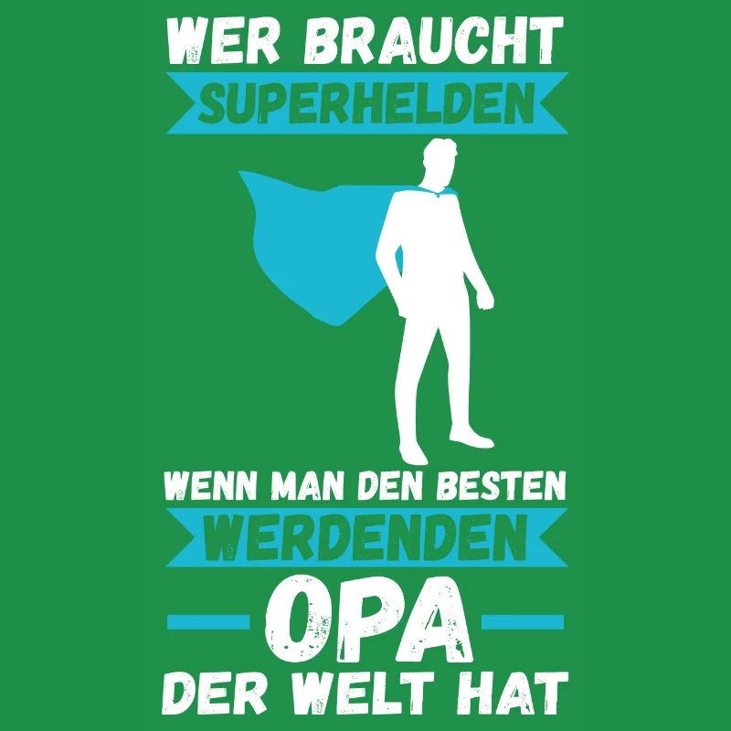Werdender Großvater Opa